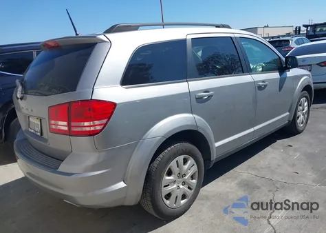 2019 Dodge Journey Se из США, поврежденный, VIN 3C4PDCAB0KT856554